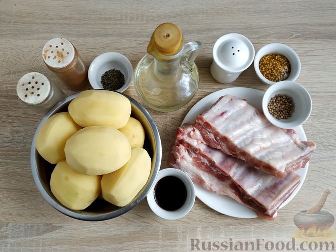 Картошка с ребрышками в рукаве - пошаговый рецепт с фото на taimyr-expo.ru