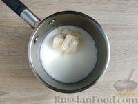 Фото приготовления рецепта: Бисквит на горячем молоке со сливочным маслом - шаг №6