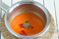 Фото приготовления рецепта: Суп с чечевицей, рисом и булгуром - шаг №7