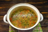 Фото приготовления рецепта: Овощной суп с пшеном - шаг №14