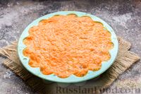 Фото приготовления рецепта: Постный морковный манник с изюмом - шаг №12