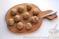 Фото приготовления рецепта: Постное медовое печенье из овсяных хлопьев - шаг №10