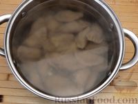 Фото приготовления рецепта: Гречневые вареники с картошкой и грибами - шаг №15
