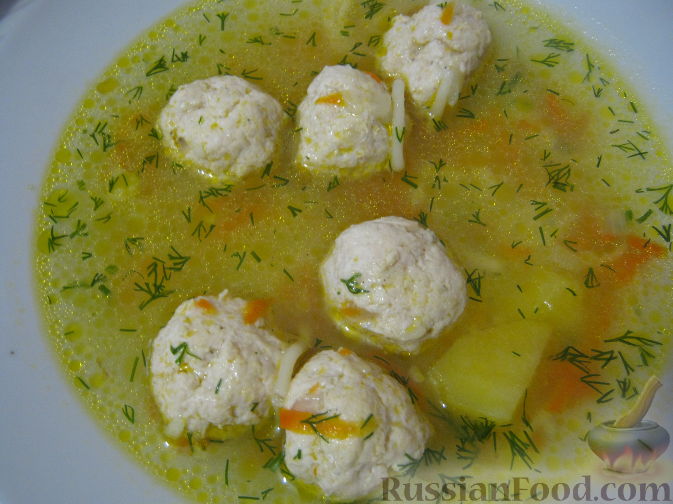 Суп с картошкой и лапшой (можно добавить мясо)