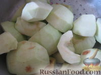 Фото приготовления рецепта: Яблочная аджика - шаг №5
