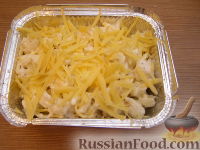 Фото приготовления рецепта: Цветная капуста с сыром (в микроволновке) - шаг №6