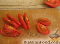 Фото приготовления рецепта: Салат с креветками и помидорами - шаг №6