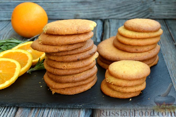 Как приготовить апельсиновое печенье, пошаговый рецепт с фото