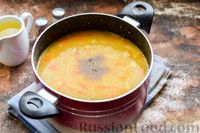 Фото приготовления рецепта: Суп с сельдереем, морковью и овсяными хлопьями - шаг №9