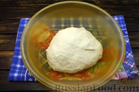 Фото приготовления рецепта: Хлебный рулет "Улитка" с ореховой начинкой - шаг №5