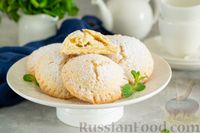 Фото приготовления рецепта: Песочное печенье с кремом из маскарпоне - шаг №16