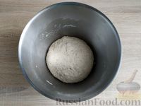 Фото приготовления рецепта: Постный финский хлеб с овсяными хлопьями - шаг №8