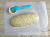 Фото приготовления рецепта: Постный финский хлеб с овсяными хлопьями - шаг №12