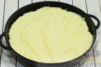 Фото приготовления рецепта: Картофельная запеканка с чечевицей, сельдереем и сыром - шаг №11