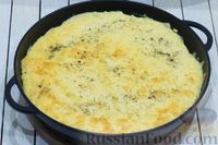 Фото приготовления рецепта: Картофельная запеканка с чечевицей, сельдереем и сыром - шаг №13