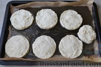 Фото приготовления рецепта: Творожное печенье с кокосовой стружкой - шаг №11