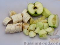 Фото приготовления рецепта: Постное овсяно-льняное печенье на фруктовом пюре - шаг №4