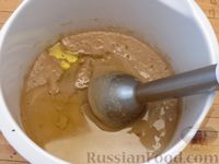 Фото приготовления рецепта: Постное овсяно-льняное печенье на фруктовом пюре - шаг №6