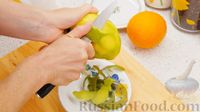 Фото приготовления рецепта: "Противоавитаминозный" смузи с бананом, апельсином, ананасом, манго и мятой - шаг №4