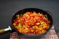 Фото приготовления рецепта: Суп с курицей, булгуром, помидорами и сладким перцем - шаг №14