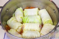 Фото приготовления рецепта: Голубцы из пекинской капусты - шаг №6