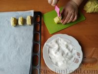 Фото приготовления рецепта: Сахарное печенье апельсиновое (без яиц и сливочного масла) - шаг №4