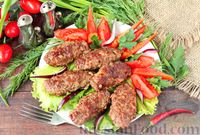 Фото к рецепту: Кёфте с семенами чиа и пряностями (мясные котлеты по-турецки)