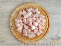 Фото приготовления рецепта: Запеканка с кабачками и куриным филе - шаг №20