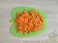 Фото приготовления рецепта: Фунчоза с брокколи и морковью - шаг №8