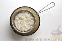 Фото приготовления рецепта: Суп с рисово-сырными клёцками (на курином бульоне) - шаг №4