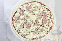 Фото приготовления рецепта: Пицца на дрожжевом тесте холодной расстойки - шаг №10