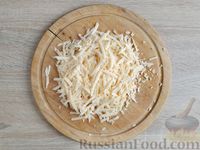 Фото приготовления рецепта: Куриное филе, запечённое с грибами, помидорами и сыром - шаг №9