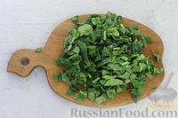 Фото приготовления рецепта: Суп с овощами, шпинатом и фрикадельками из мясного фарша с кунжутом - шаг №16