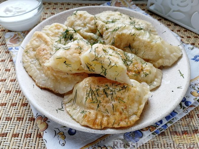 Ленивые вареники с картошкой и жареным луком — пошаговый рецепт | gkhyarovoe.ru