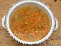 Фото приготовления рецепта: Овощной суп с цветной капустой - шаг №8