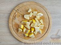 Фото приготовления рецепта: Творожные рогалики с лимонной начинкой - шаг №8