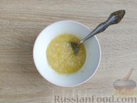 Фото приготовления рецепта: Творожные рогалики с лимонной начинкой - шаг №11