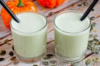 Фото приготовления рецепта: Молоко из тыквенных семечек с курагой - шаг №15