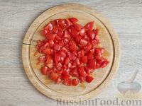 Фото приготовления рецепта: Мясные фрикадельки в томатном соусе, запечённые с моцареллой - шаг №9
