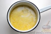 Фото приготовления рецепта: Куриный суп с брокколи, рисом, кукурузой и молоком - шаг №8