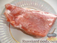 Фото приготовления рецепта: Жареная свинина в панировке - шаг №1