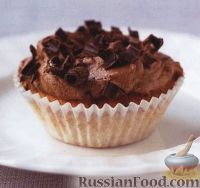 Фото к рецепту: Ванильно-шоколадные кексы