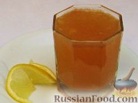 Фото к рецепту: Грушевый сок с лимоном и ванилью