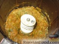 Фото приготовления рецепта: Кабачково-баклажанный мильфей с овощами - шаг №5