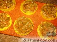 Фото приготовления рецепта: Кабачково-баклажанный мильфей с овощами - шаг №6