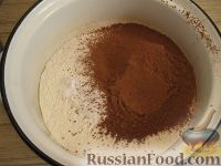 Фото приготовления рецепта: Постный шоколадный "бисквит" - шаг №2