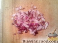 Фото приготовления рецепта: Салат из арбуза с овощами и брынзой - шаг №3
