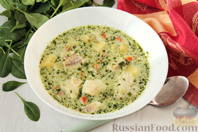 Суп из консервированной горбуши: рецепт с фото