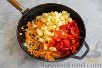 Фото приготовления рецепта: Суп с чечевицей и овощами - шаг №8