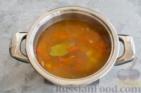 Фото приготовления рецепта: Суп с чечевицей и овощами - шаг №10